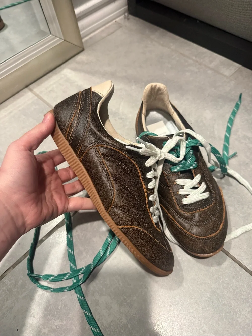Dolce Vita Women’s Leather Sneakers